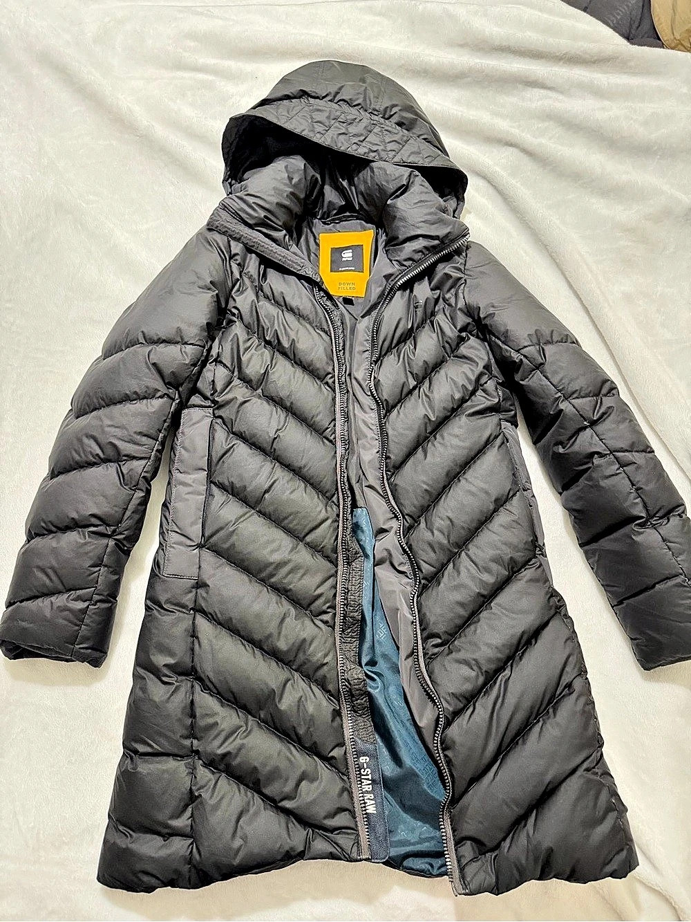 G-Star RAW Down-Filled Hooded Puffer Coat